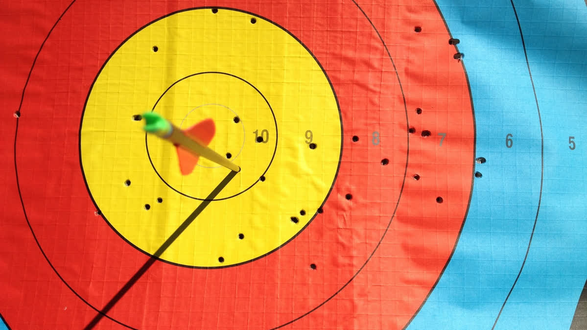 Archery Target Gold